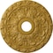 Ekena Millwork Spring Leaf Medallion (Canopies up to 5 5/8"), 19 7/8"OD x 3 5/8"ID x 1 1/4"P, Iridescent Gold CM19SPIGS - alternate 1